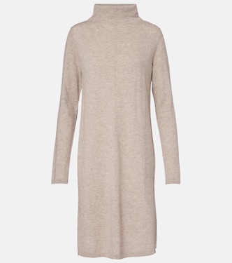 Knitted wool and cashmere midi dress | Jardin des Orangers