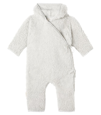 Bébé – Grenouillère en laine à capuche | Binibamba