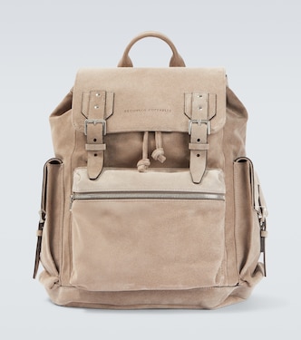 Zaino in suede | Brunello Cucinelli
