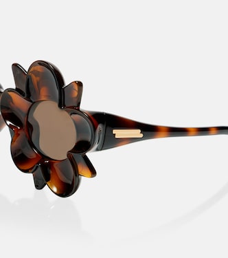 Runde Sonnenbrille Peggy Flower | Bottega Veneta