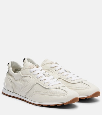 Zapatillas de piel | Brunello Cucinelli