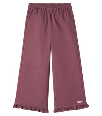 Aiklien ruffled cotton-blend pants | Donsje