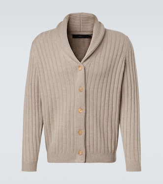 Mr Denver ribbed-knit cashmere cardigan | Arch4