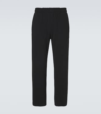 Cotton jersey straight sweatpants | Entire Studios