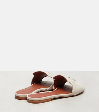 Pantoletten Summer Charms aus Veloursleder | Loro Piana