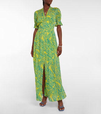 Vestido largo Erica estampado | Diane von Furstenberg