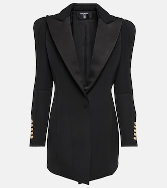 Wool blazer minidress | Balmain