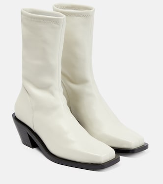 Livvy faux leather ankle boots | Simkhai