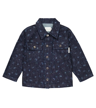 Chaqueta vaquera Cosmos con estampado | The New Society