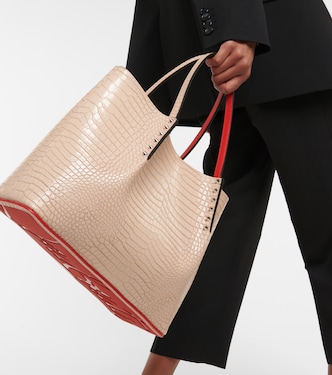 Borsa Cabarock Small in pelle stampata | Christian Louboutin