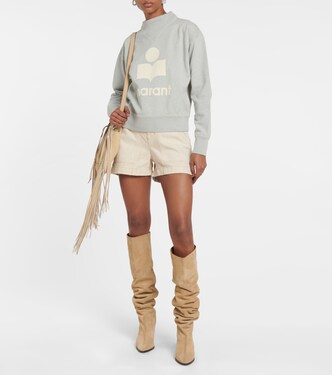 Shorts en denim de algodón | Marant Etoile