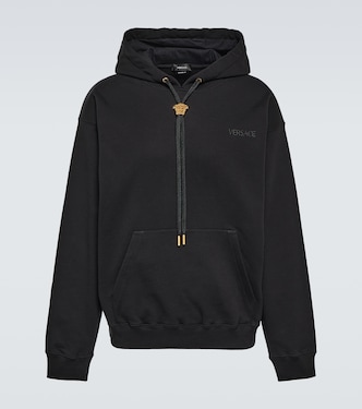 Sudadera con capucha Medusa de algodón | Versace