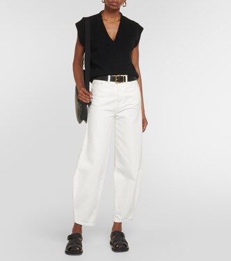 Cropped cashmere sweater vest | Jardin des Orangers
