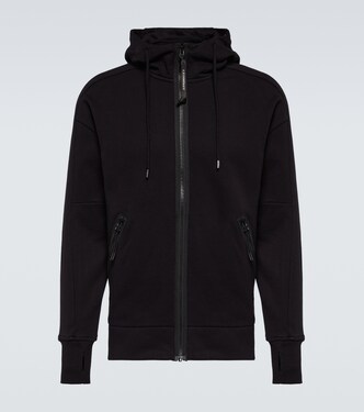 Goggle cotton fleece hoodie | C.P. Company