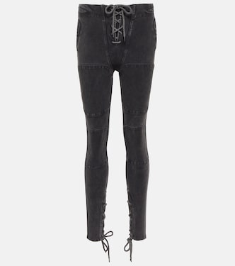 Leggings Football en denim | Entire Studios