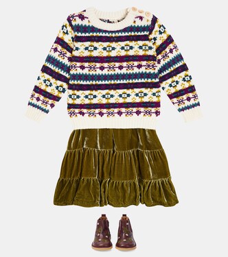 Pull Lounis à motif Fair Isle | Louise Misha