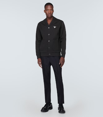 Cardigan en coton mélangé | Prada