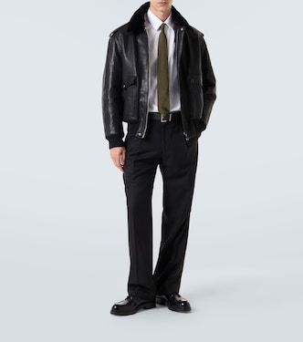 Cotton-blend shirt | Prada