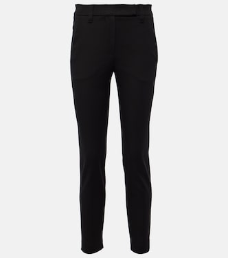 Cotton-blend slim pants | Brunello Cucinelli
