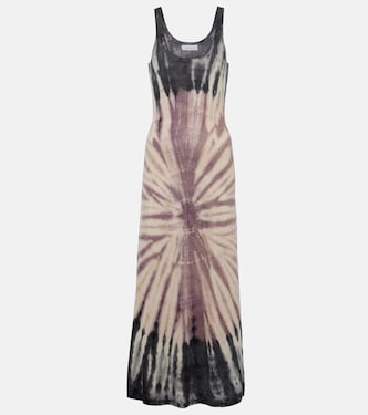 Falda larga Beca de cachemir y seda tie-dye | Gabriela Hearst