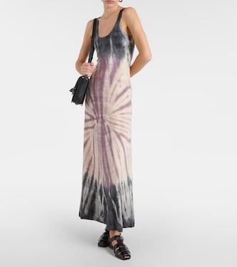 Beca tie-dye cashmere and silk maxi dress | Gabriela Hearst