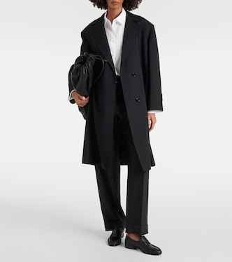 Manteau Persia oversize en laine vierge | The Row