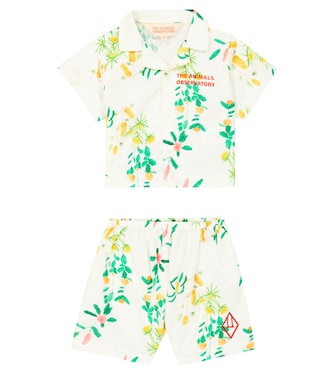 Baby - Camicia e shorts Magpie | The Animals Observatory