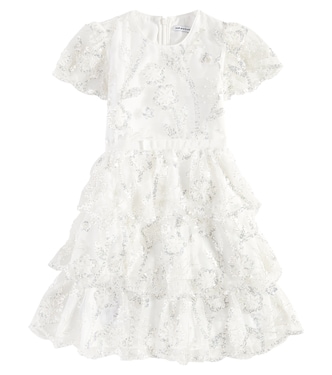Abito in tulle con paillettes | Self-Portrait Kids