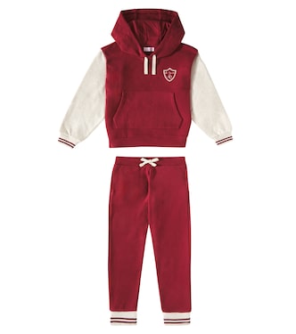 Paz cotton jersey tracksuit | La Coqueta