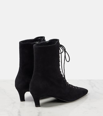 Stivaletti stringati in suede | Toteme