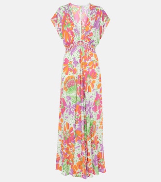 Bedrucktes Maxikleid Cecile | Poupette St Barth