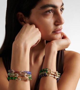 Bracciale Chakra in oro 18kt con pietre preziose | Ananya