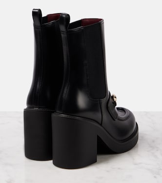 Bottines Horsebit à plateforme en cuir | Gucci