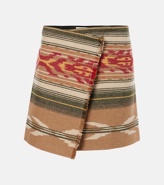 Adelaide fringed wool-blend miniskirt | Marant Etoile
