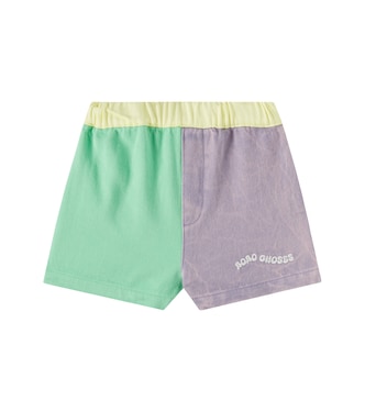 Baby colorblock cotton shorts | Bobo Choses