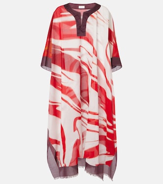 Cafetan imprimé en coton | Dries Van Noten