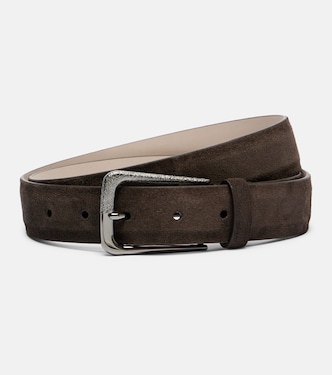 Suede belt | Brunello Cucinelli