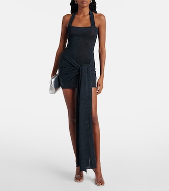 Minikleid aus Lamé | Aya Muse