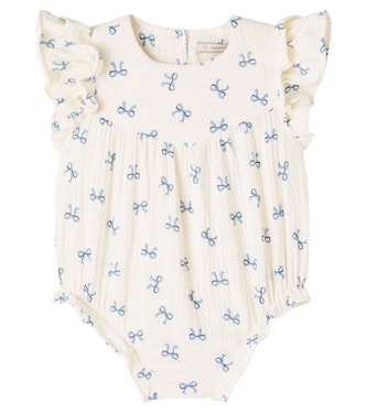 Coco printed cotton playsuit | Konges Sløjd