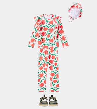 Costume intero e cuffia con stampa | Jellymallow