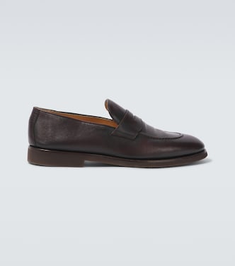 Leather penny loafers | Brunello Cucinelli