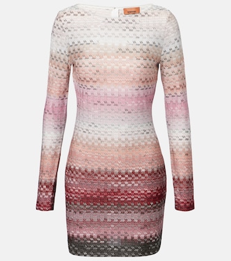 Zigzag lamé minidress | Missoni