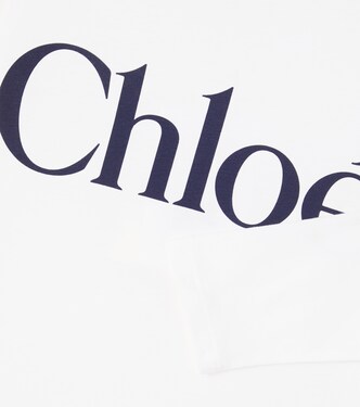 Longsleeve aus Baumwoll-Jersey | Chloé Kids