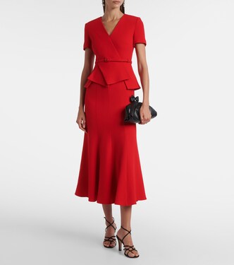 Midikleid aus Wolle | Roland Mouret
