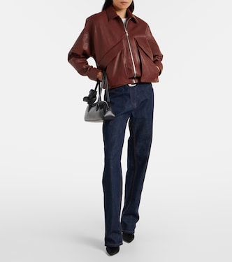 Leather bomber jacket | Magda Butrym