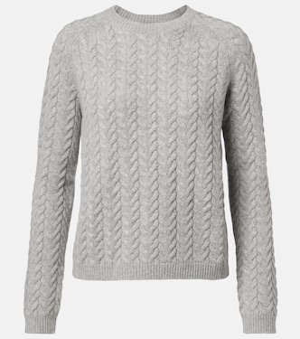 Cable-knit wool and cashmere sweater | 'S Max Mara