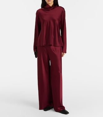 Top Barb aus Satin | Leset