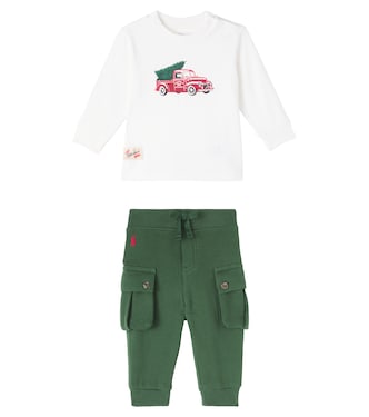 유아 - 코튼 티셔츠 & 스웨트팬츠 세트 | Polo Ralph Lauren Kids