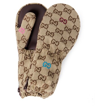 GG Canvas mittens | Gucci Kids