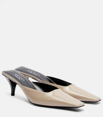 Leather mules | Gucci